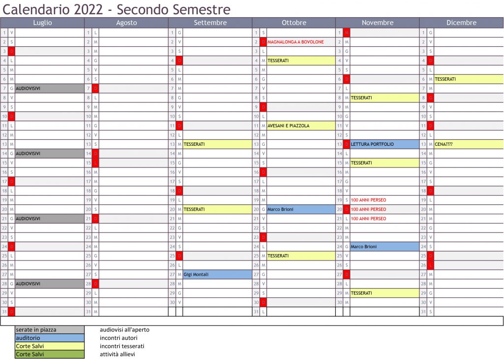 calendario